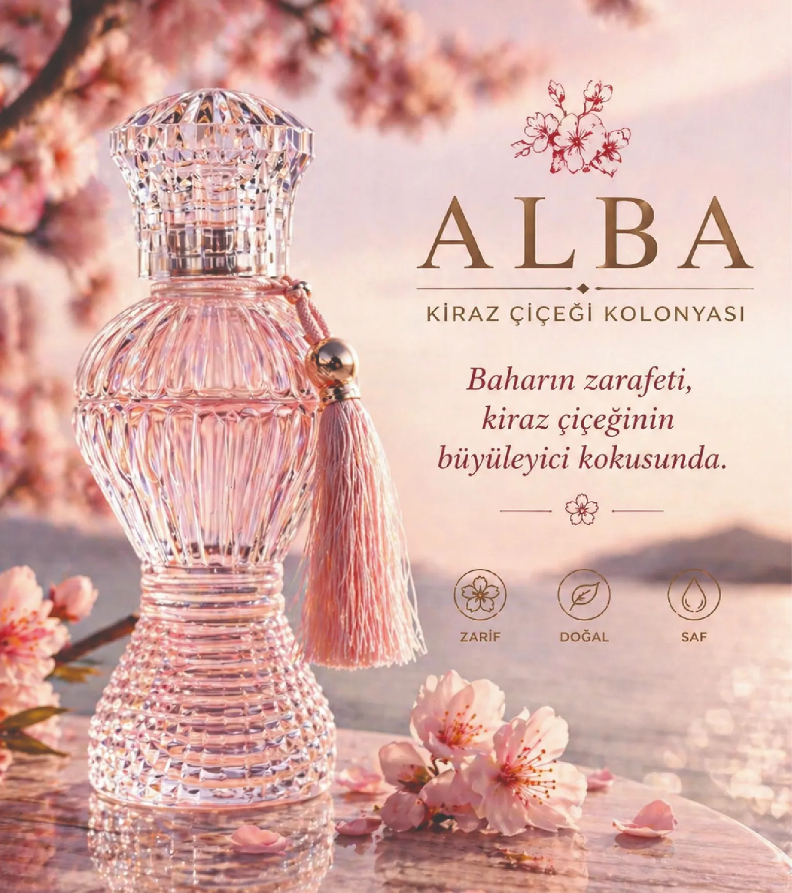 Kiraz Çiçeği Kolonyası-100 ml