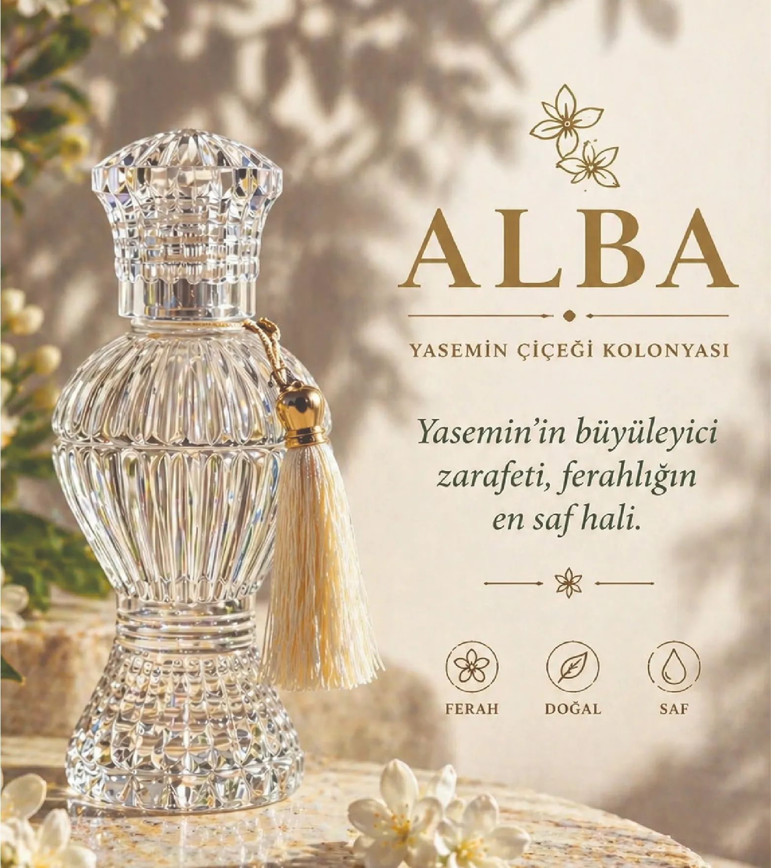 Yasemin Çiçeği Kolonyası-100 ml